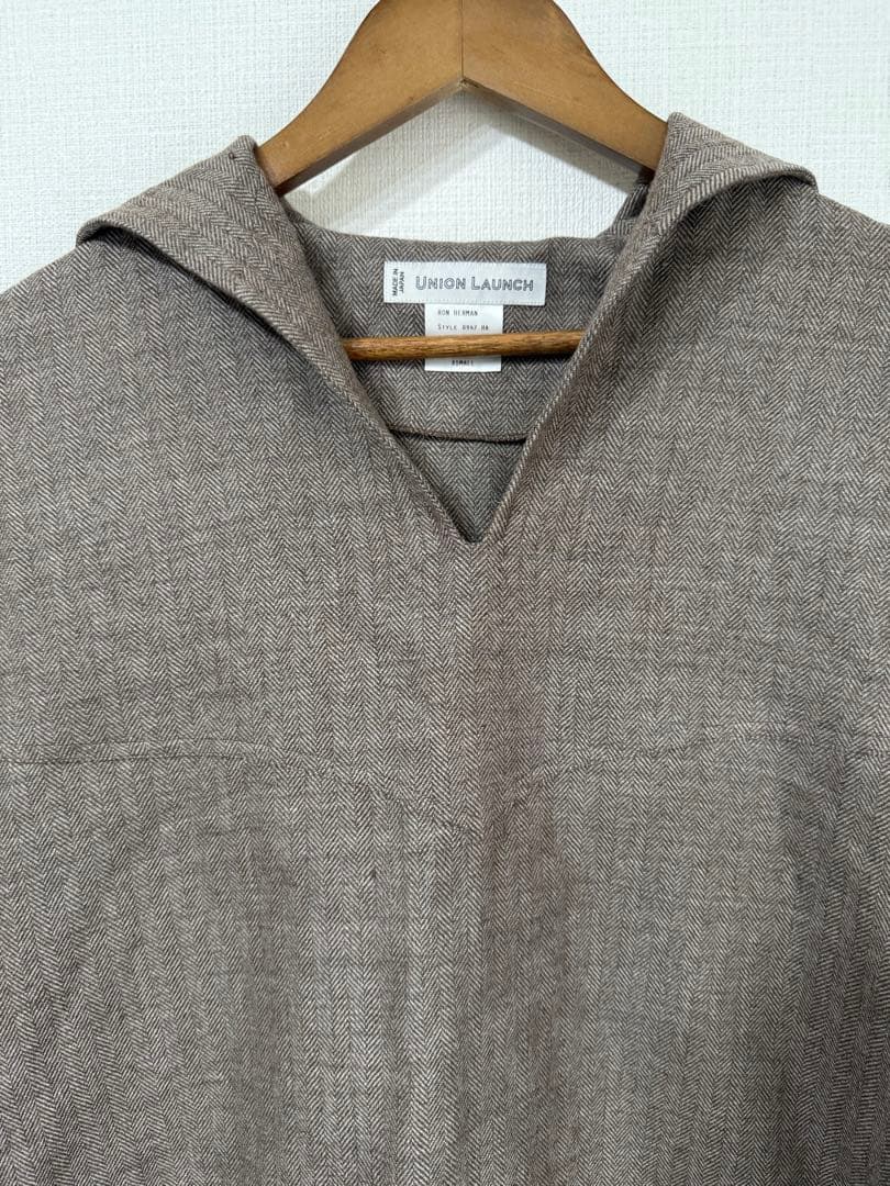 ユニオンランチ ヘリンボーン セーラー トップス