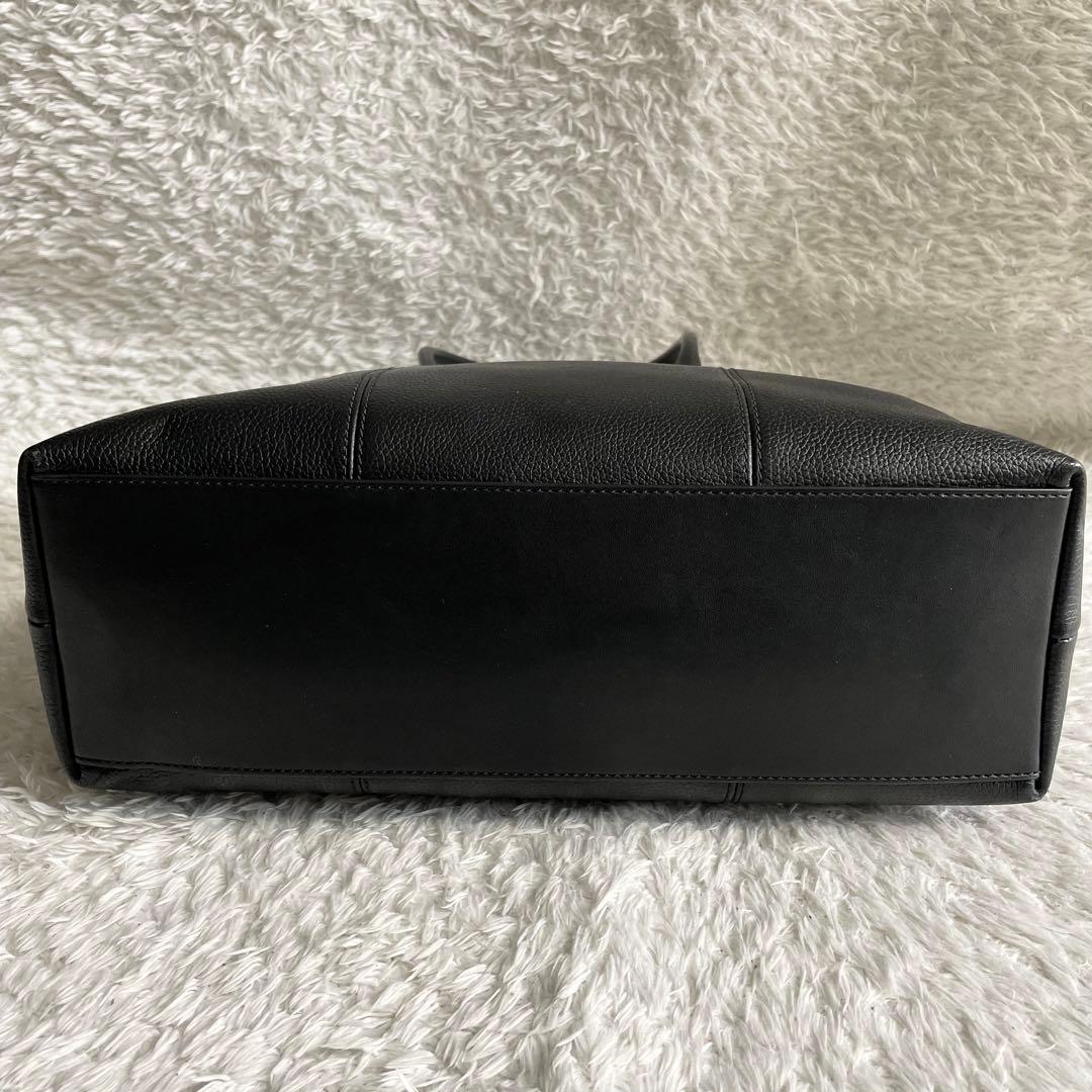 マイケルコース トートバッグ ビジネスバッグ　シボ革　大容量　A4 ロゴ