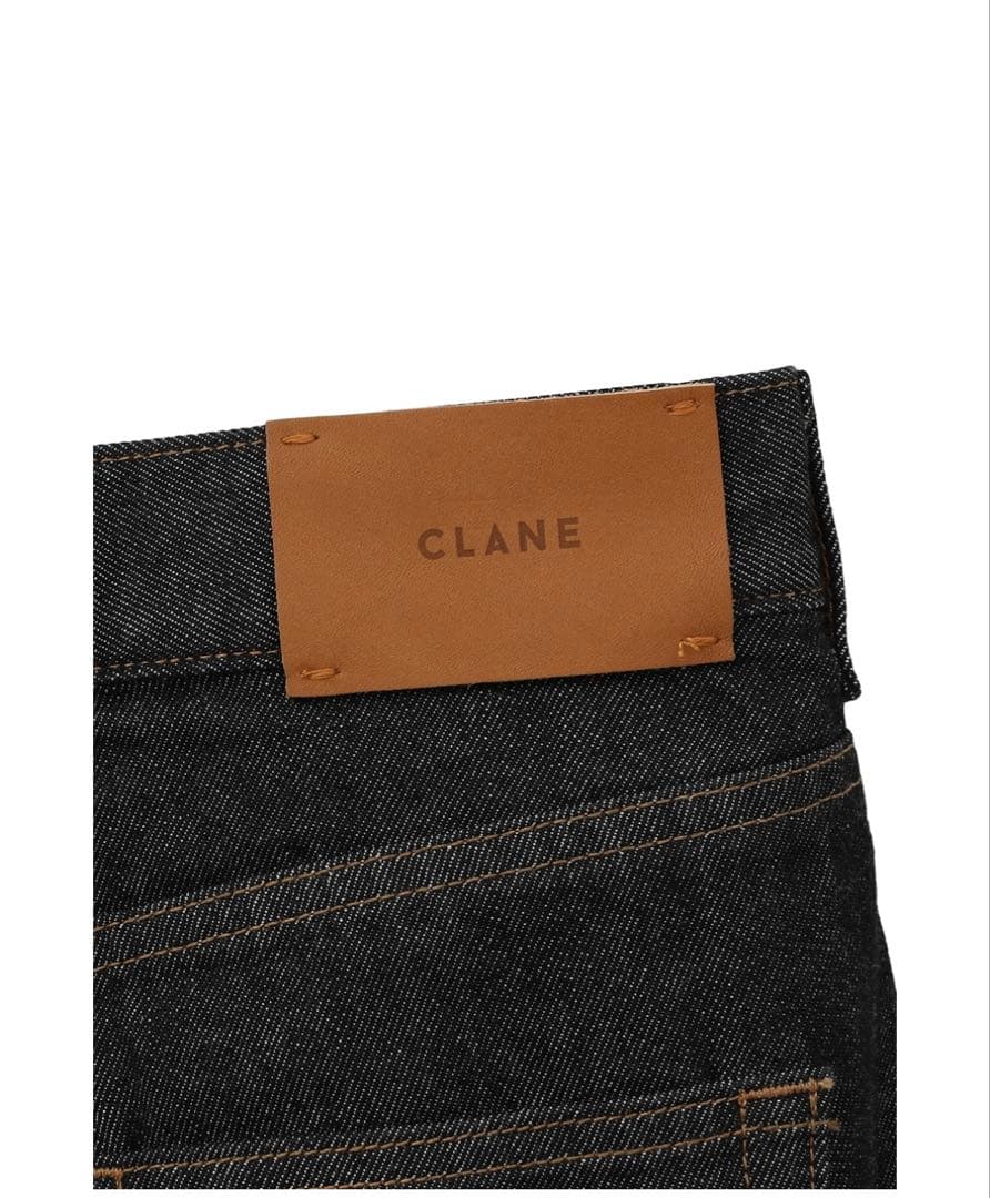 【ももさん専用】完全新品CLANE× 広瀬すずタックワイドデニムライトブラックM