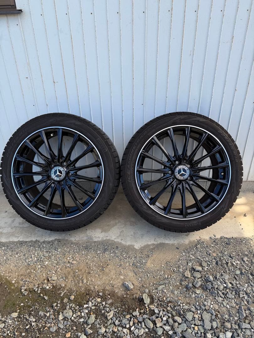 メルセデス ベンツ CLA 118 スタッドレス18インチ ホイールセット