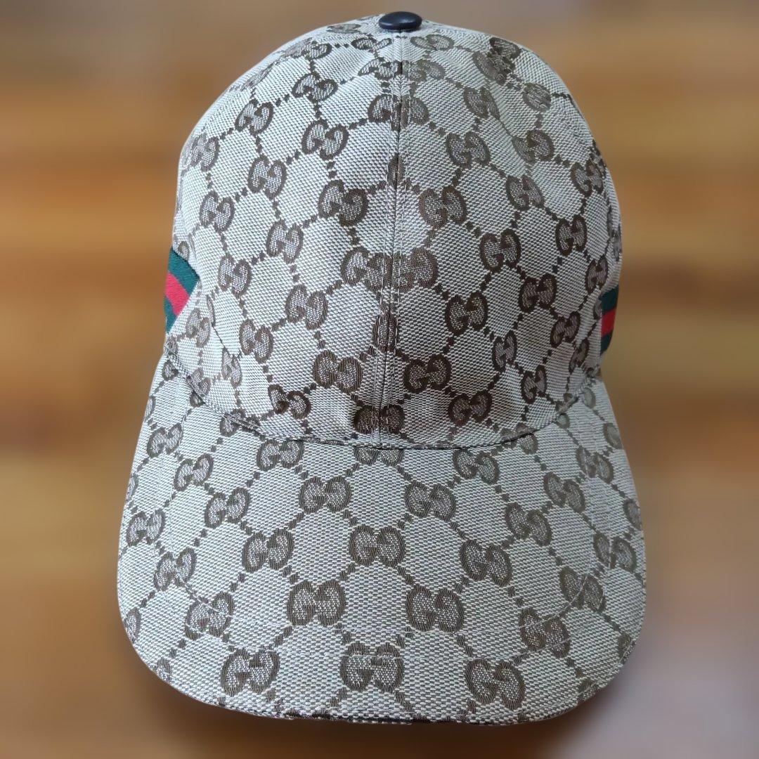 Gucci GGパターン ベースボールキャップ Sサイズ