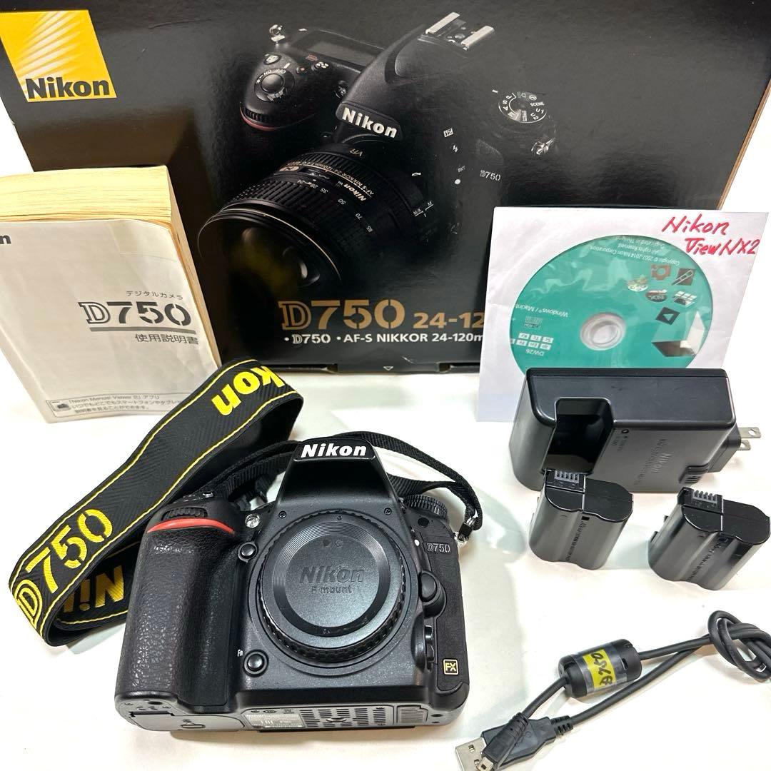 h*h様 【美品‼️】　ニコン／Nikon D750 ボディ(フルサイズ) 液晶