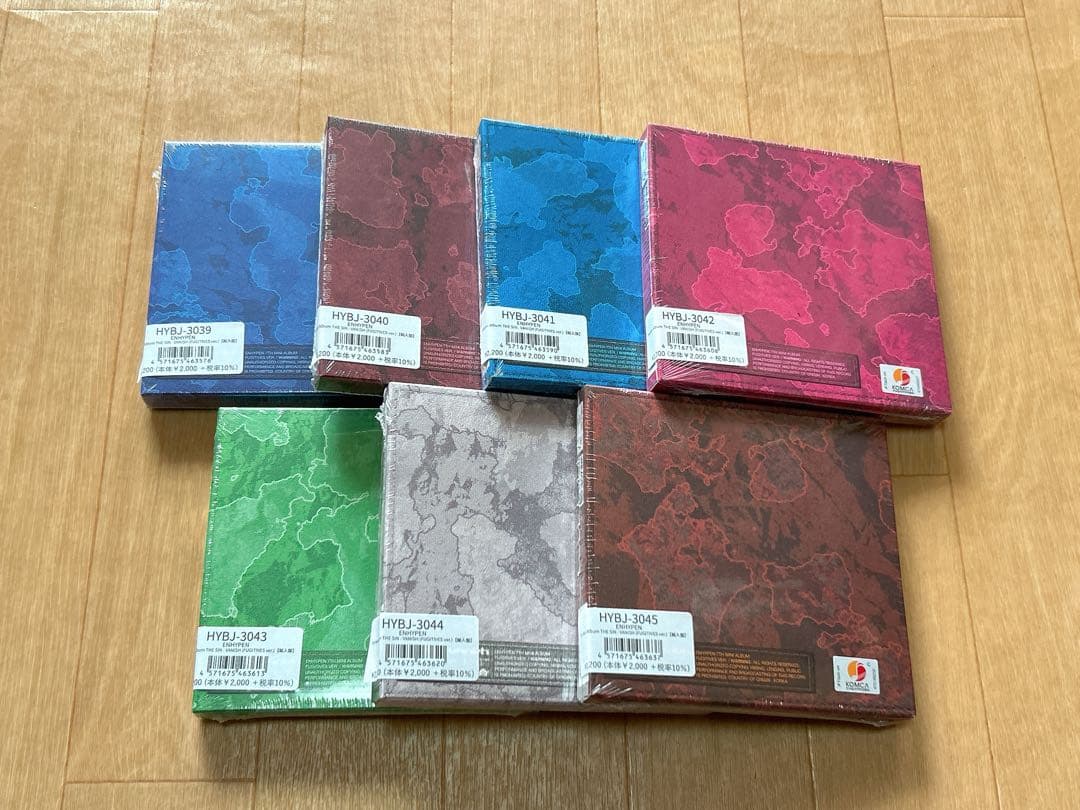 【新品未開封】ENHYPEN THE SIN:VANISH エナプ 7形態まとめ