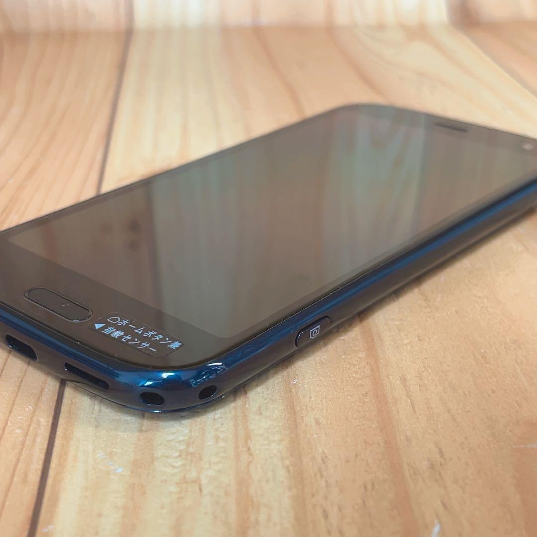 SIMフリー 本体 らくらくスマートフォン 64 GB 416 ネイビー