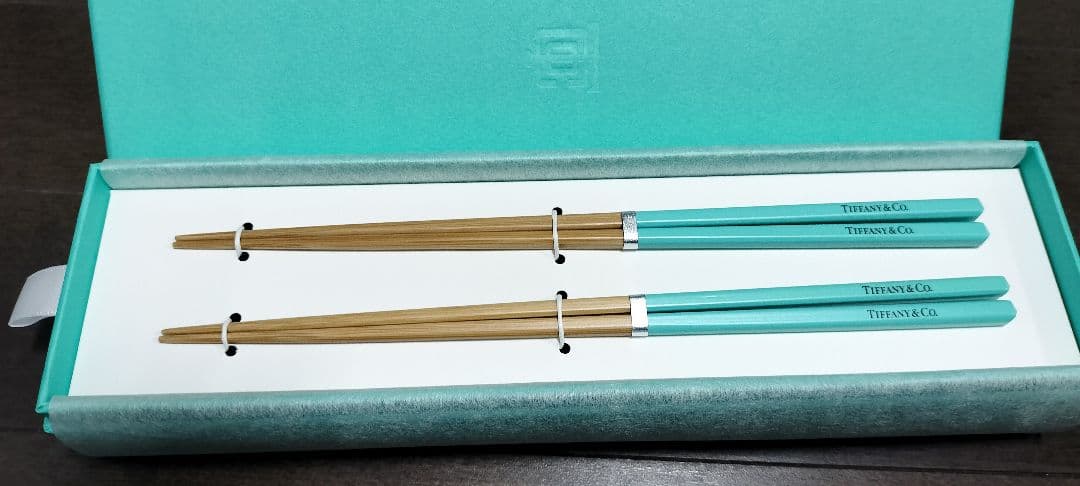 値下げしました　【新品・未使用】ティファニー　夫婦箸&婚姻届