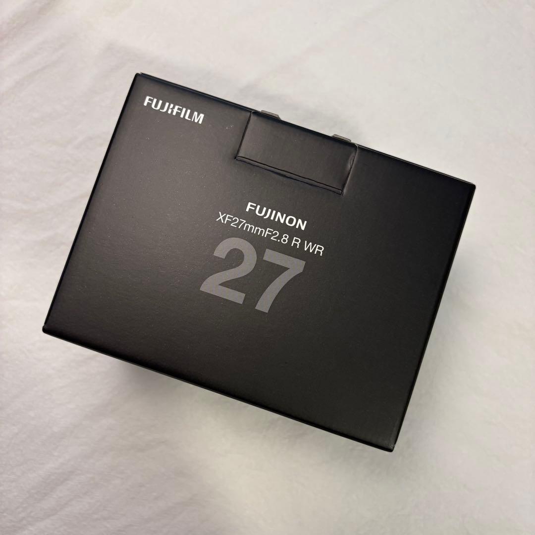 FUJIFILM XF27mmF2.8 R WR レンズ