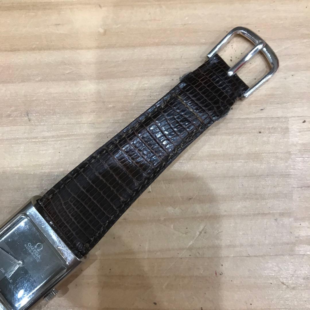 OMEGA De Ville 腕時計 自動巻き スクエア ヴィンテージ