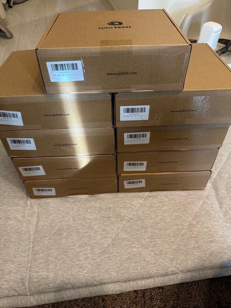 QIDI TECH フィラメント　ABS ブラック　新品　9個