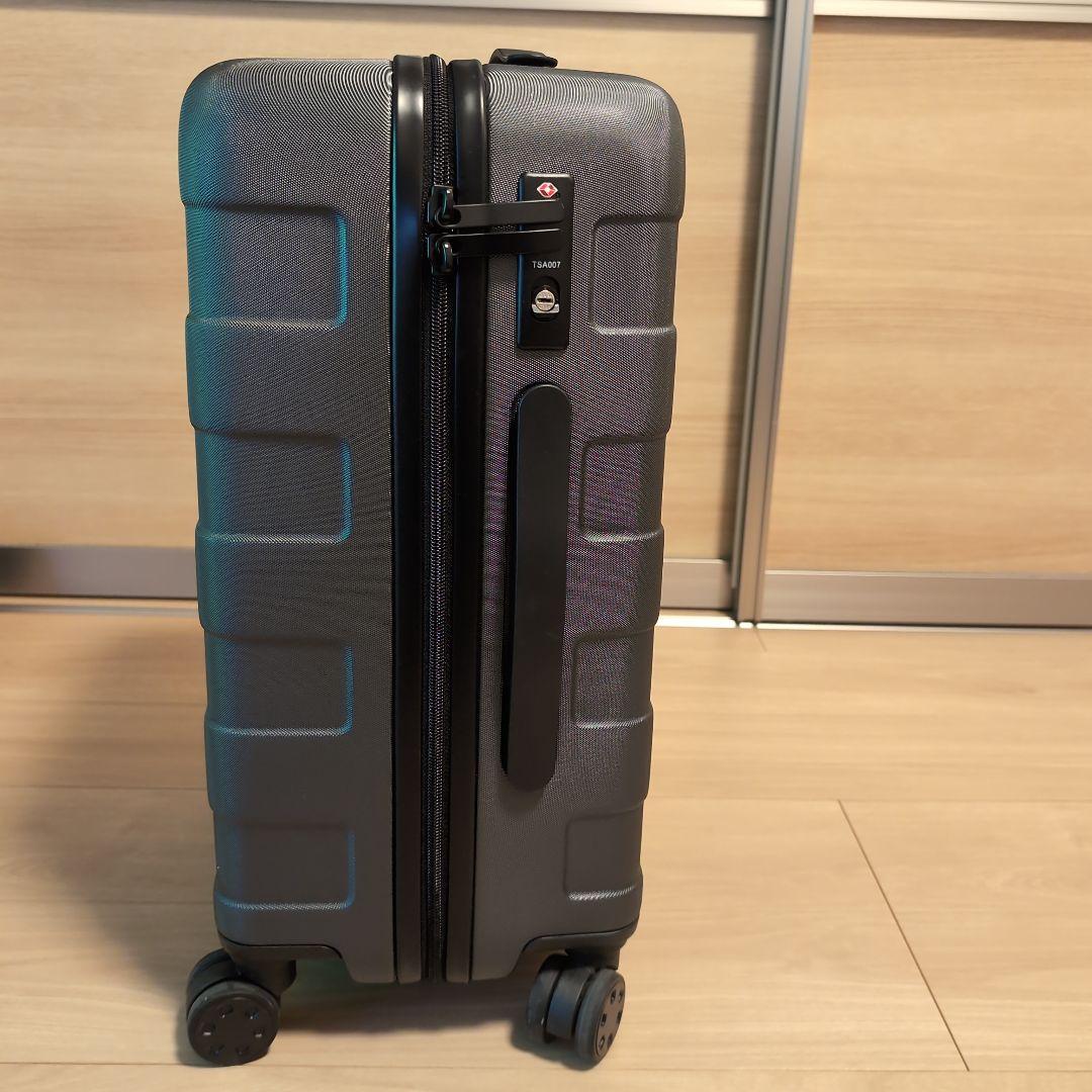 無印良品 キャリーケース ブラック 36L 機内持ち込み可 スーツケース