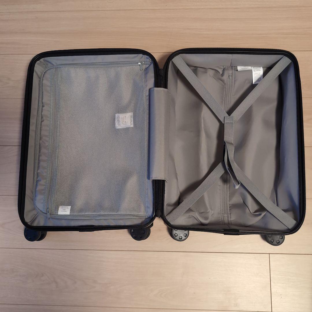 無印良品 キャリーケース ブラック 36L 機内持ち込み可 スーツケース