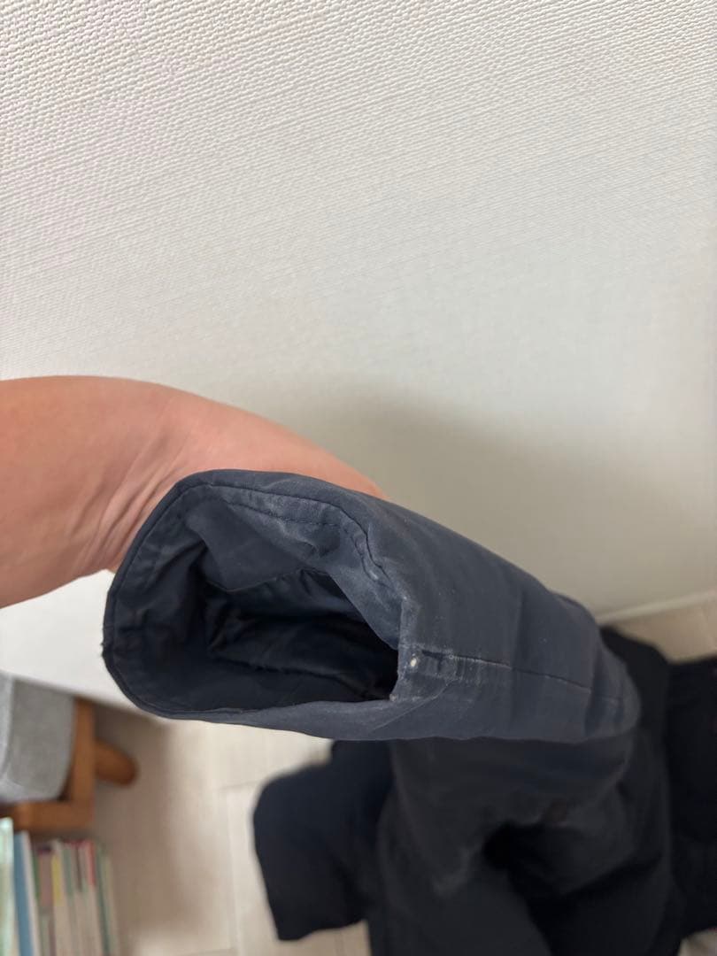 水沢ダウン　シャトル　XL ネイビー