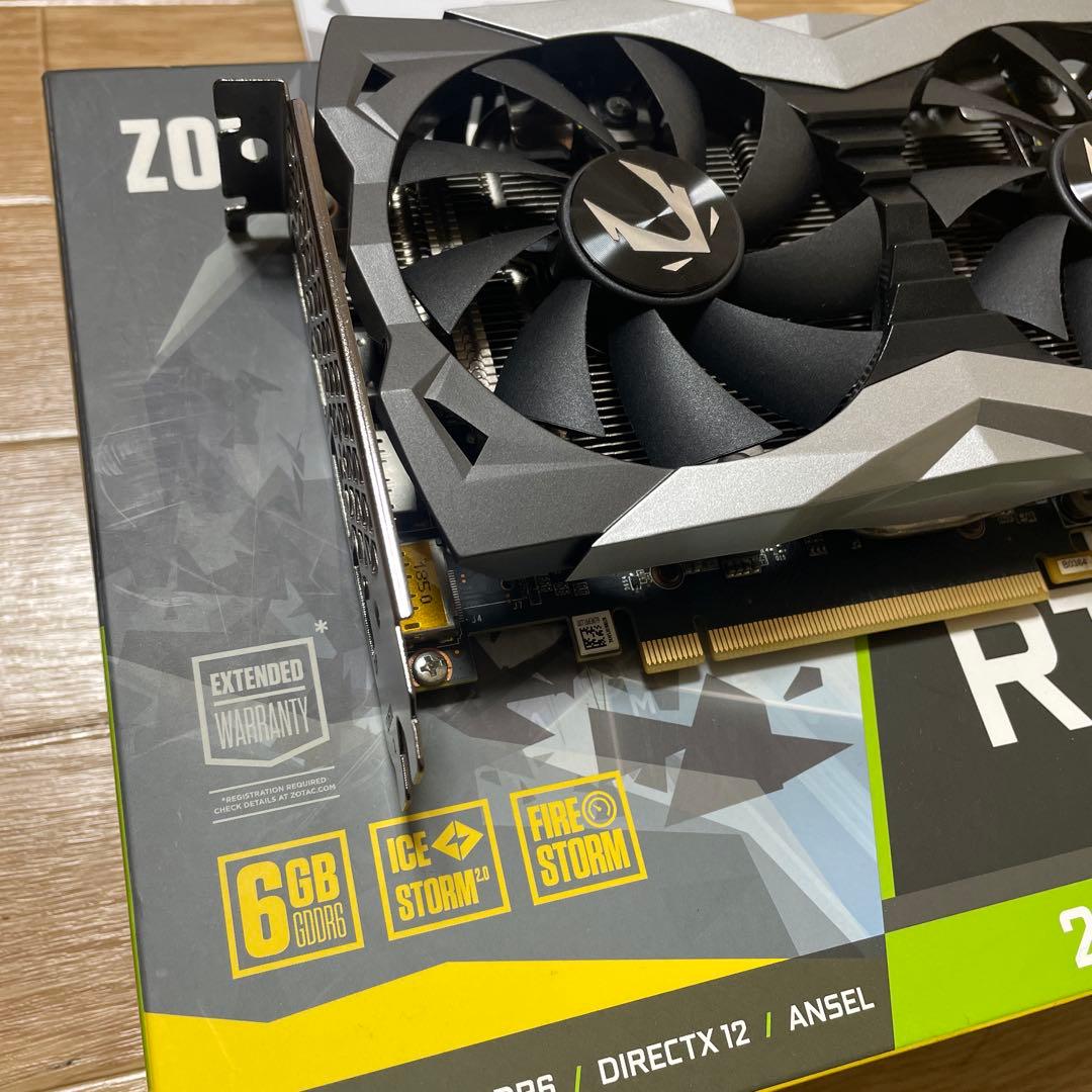 グラフィックボード・グラボ・ビデオカード ZOTAC GeForce RTX 2060 6GB