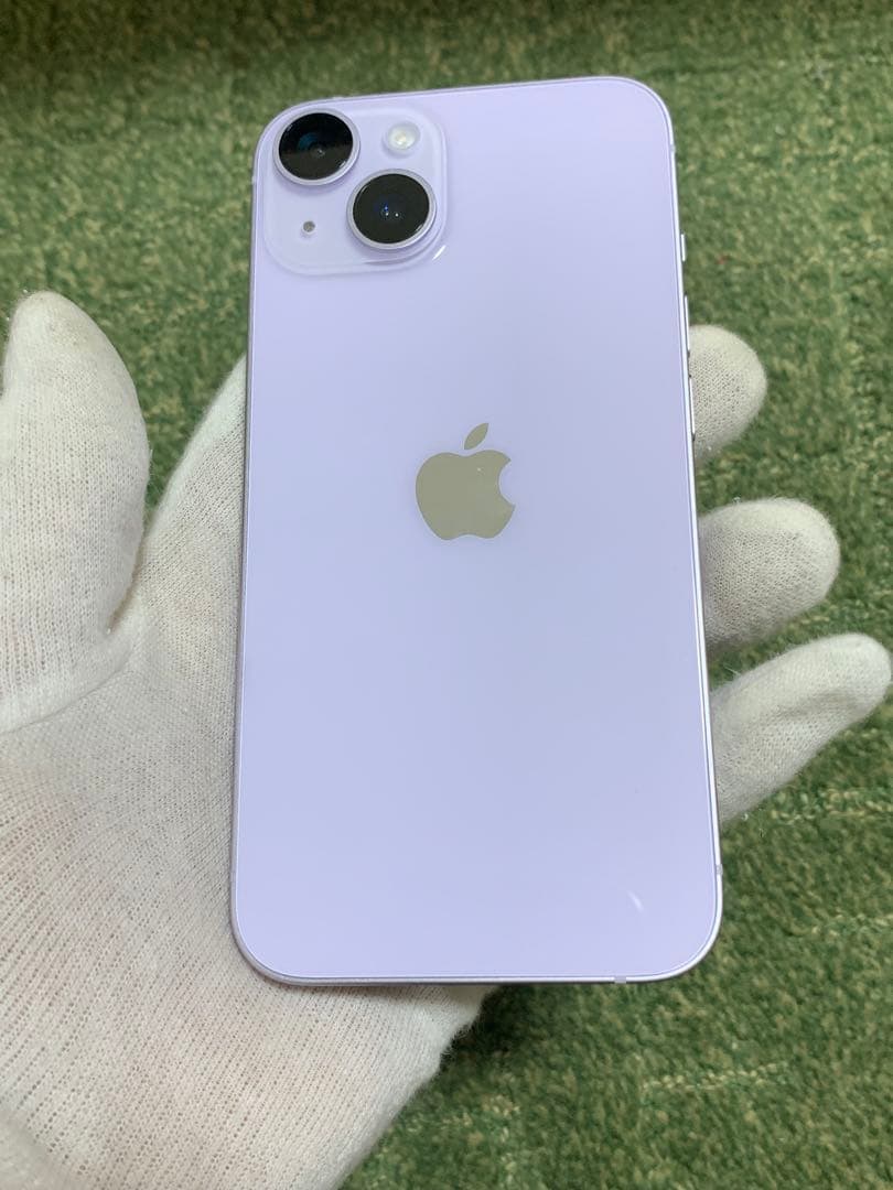 【超美品★電池新品】iPhone 14 128GB パープル　SIMフリー