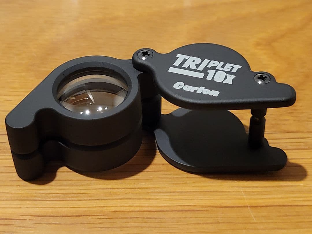 カートン解像度にこだわった高級ルーペ 宝石鑑定トリプレット日本製 カリナンPRO