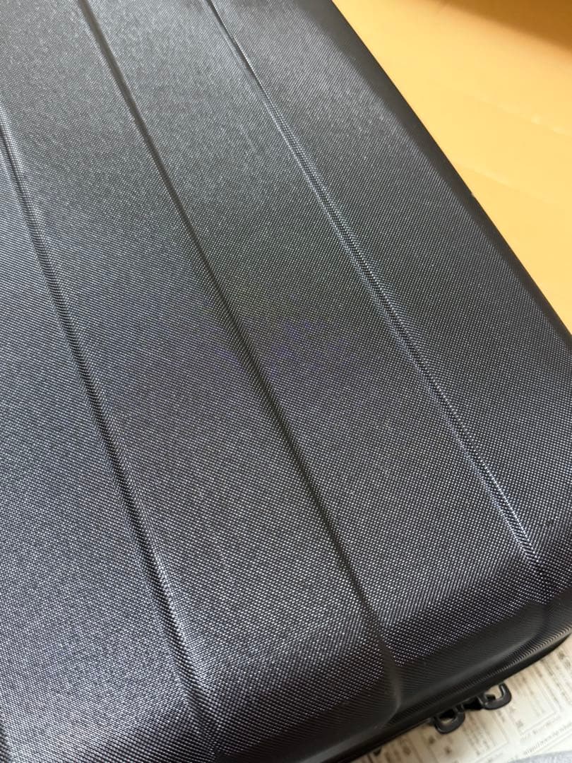 無印良品　バーを自由に調節できる　ハードキャリーケース（３６Ｌ）黒