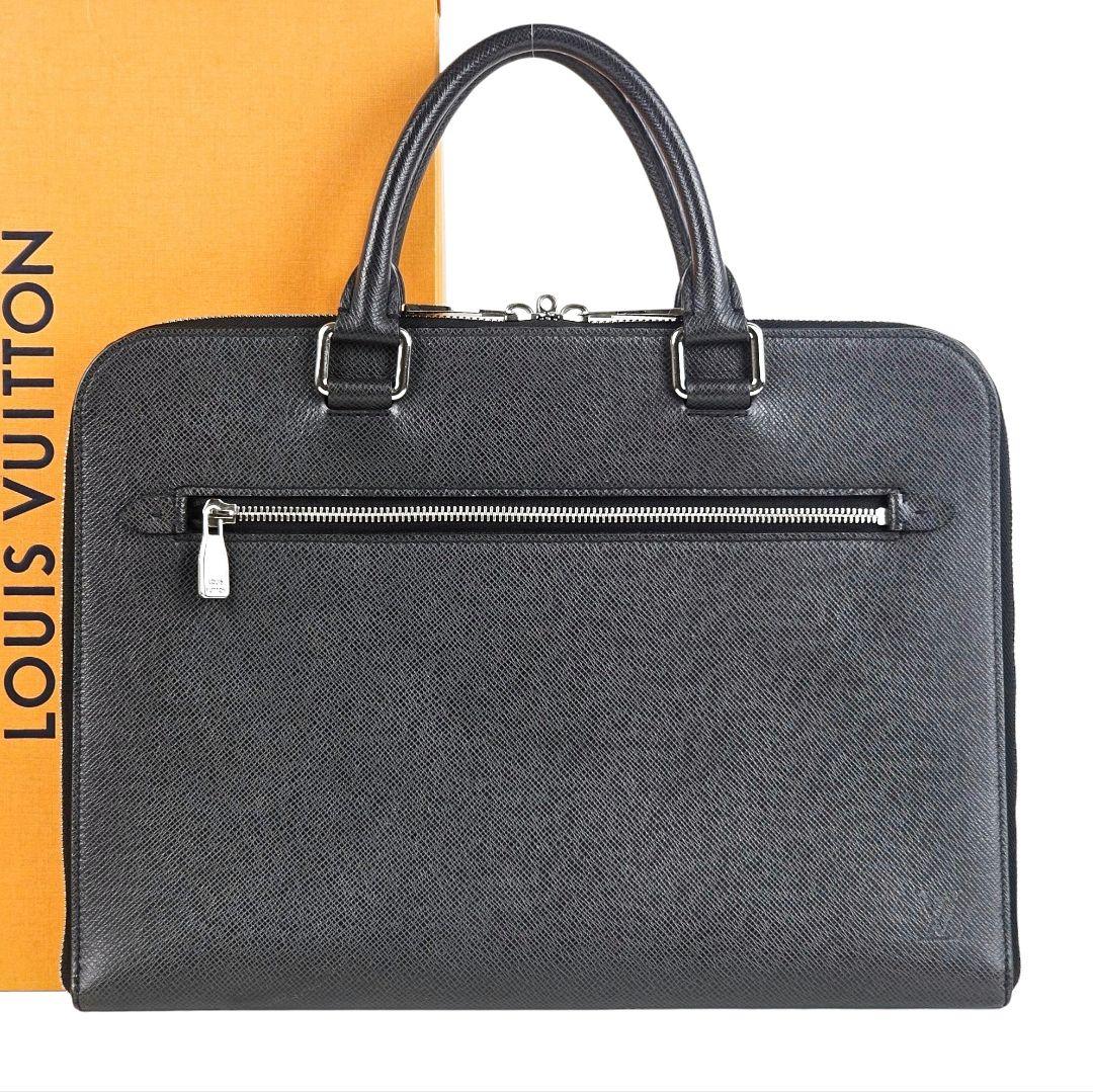 美品 ルイヴィトン ポルトドキュマンスリム ブリーフケース ビジネスバッグ