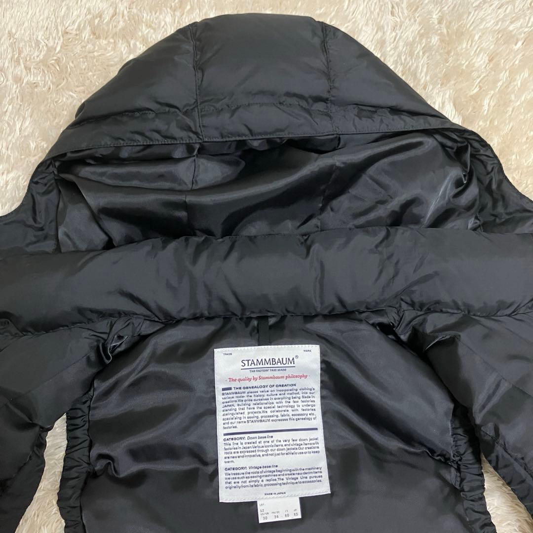 未使用✨ドゥーズィエムクラス✨stammbaum✨ダウン✨ベスト✨ブラック✨34