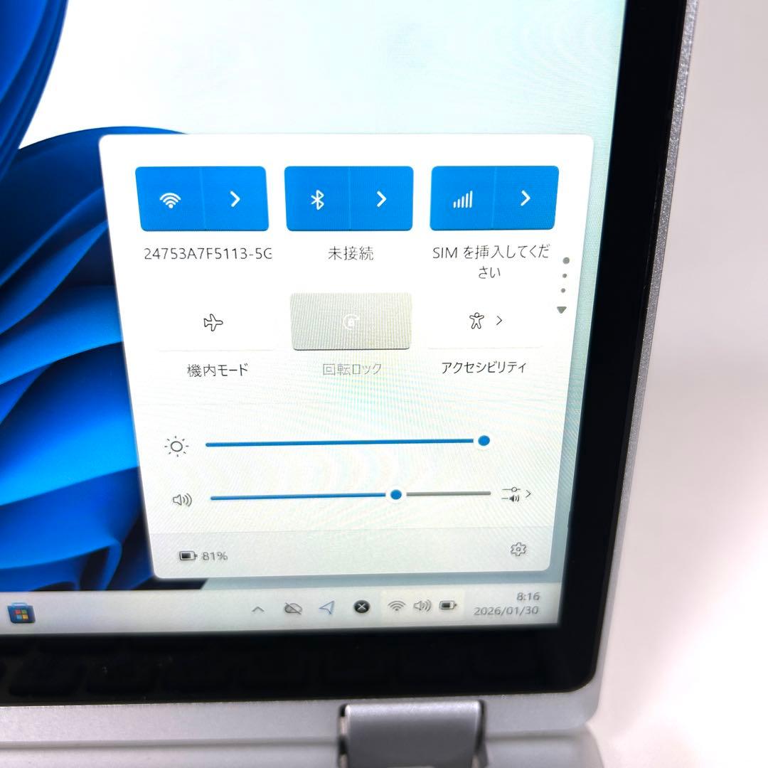 Let's note QV1 i7 512GB 16GB LTE タッチパネル