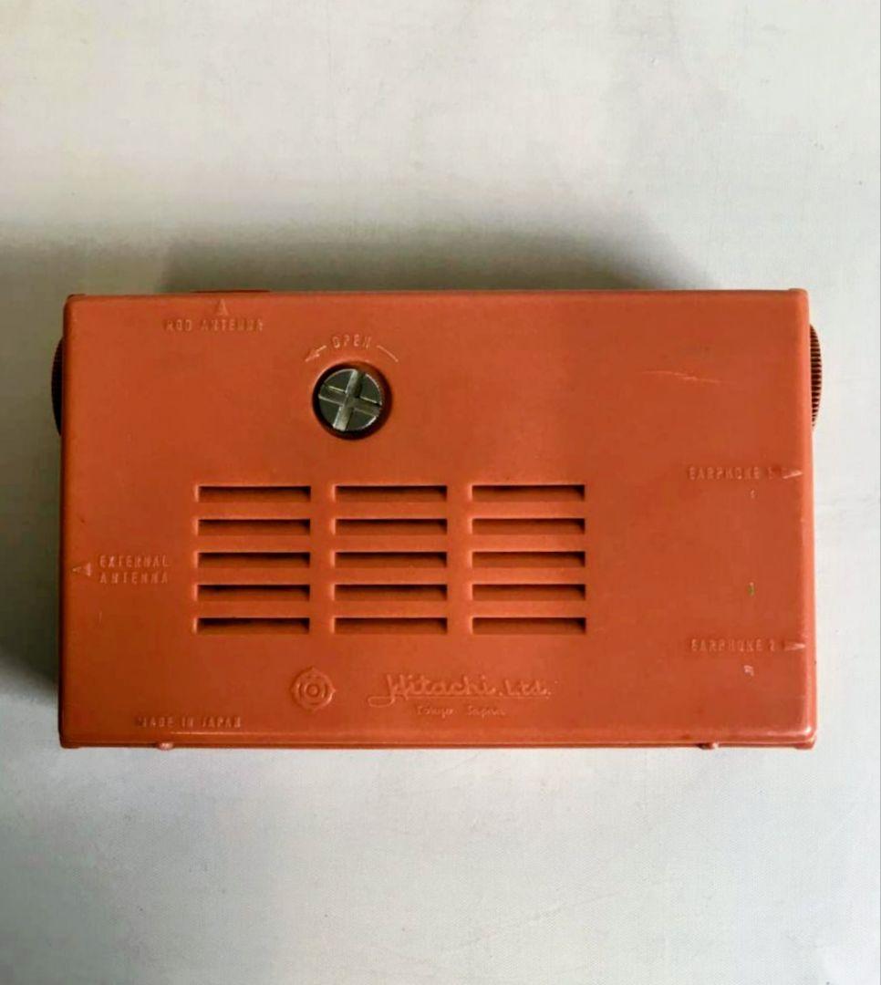 昭和レトロ　日立 トランジスターラジオ ケリー WH-825R　 動作品