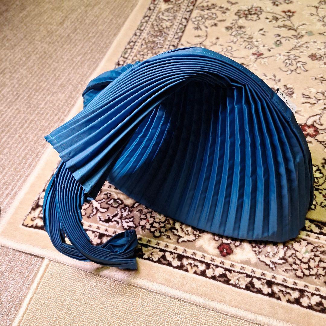 美品　ISSEY MIYAKE プリーツプリーズバッグロイヤルブルー♥️