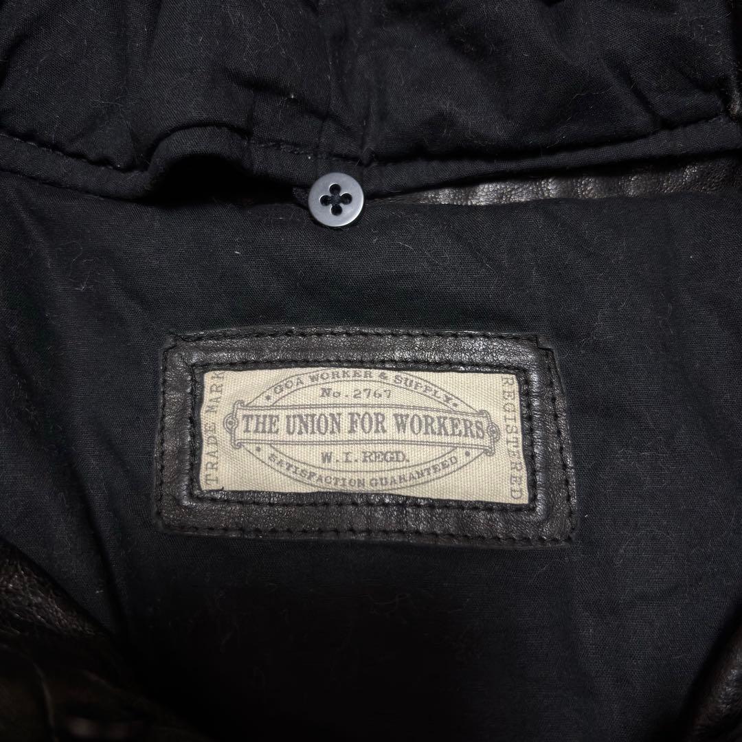 ジャケット・アウター goa Riders leather fur jacket