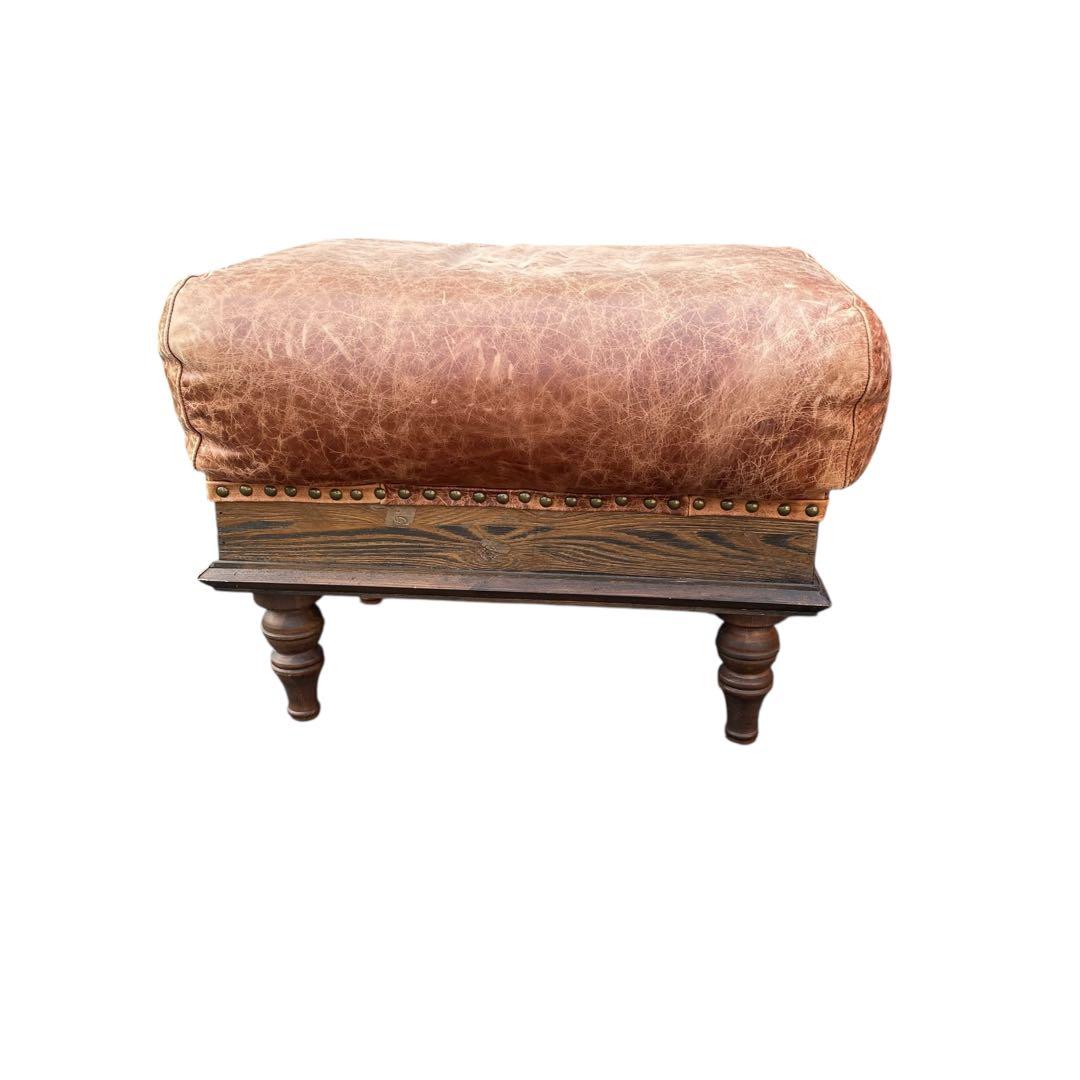 JOURNAL STANDARD FURNITURE オットマン　高級　本革