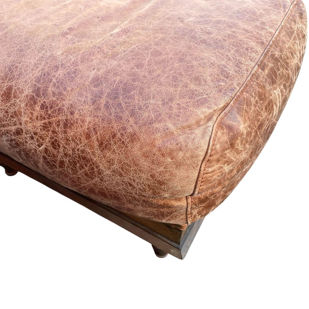 JOURNAL STANDARD FURNITURE オットマン　高級　本革