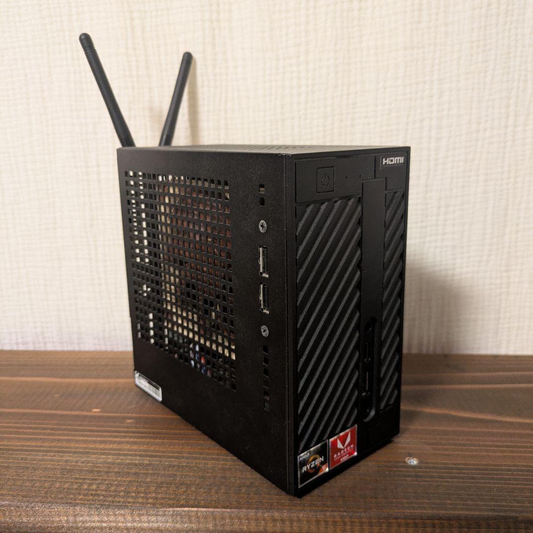 deskmini a300 ryzen5 3400g 16gb ssd無し