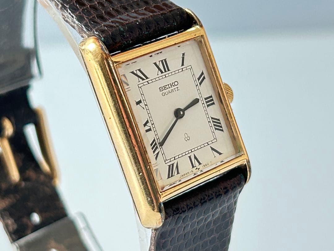 R*3様 315 稼働 SEIKO 1600-6040 タンク ローマン文字盤