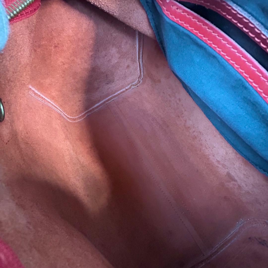 ルイ ヴィトン M43007 ボストンバッグ　赤　エピ　スピーディ30