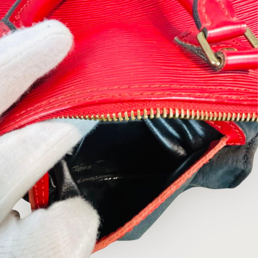 ルイ ヴィトン M43007 ボストンバッグ　赤　エピ　スピーディ30