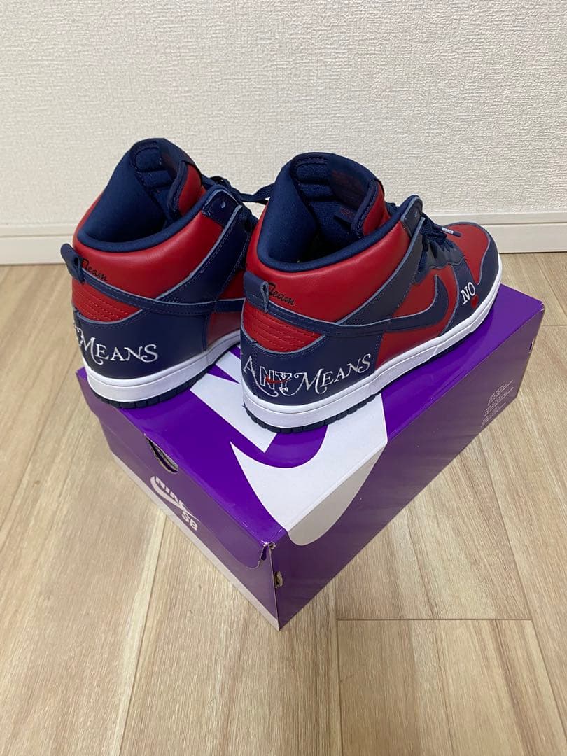 supreme × nike SB dunk high