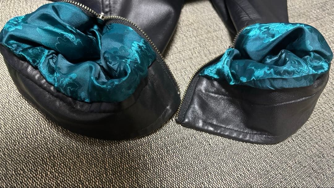 【VIVIENNE TAM】 ヴィヴィアンタム　ライダージャケット(羊革)