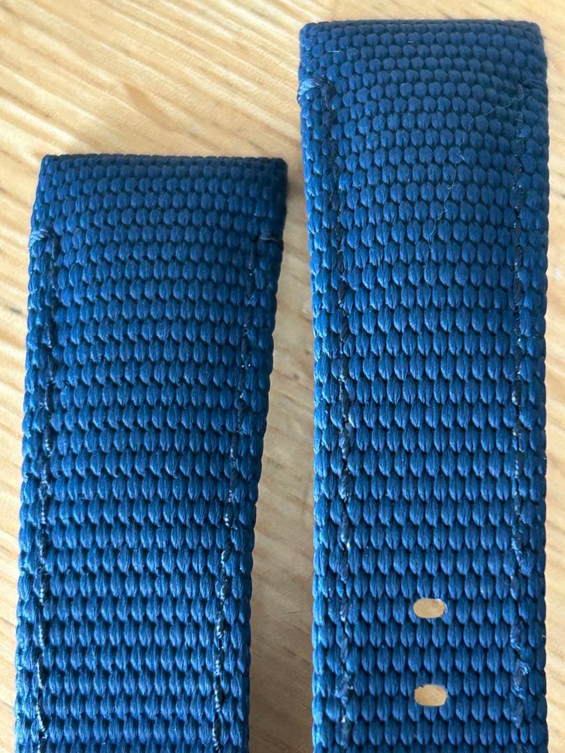 週末限定価格AUDEMARS PIGUE CODE用ネイビーラバーベルト純正