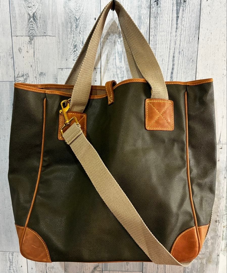 USA製マルホランドブラザーズ×LAND ROVER トートバッグ