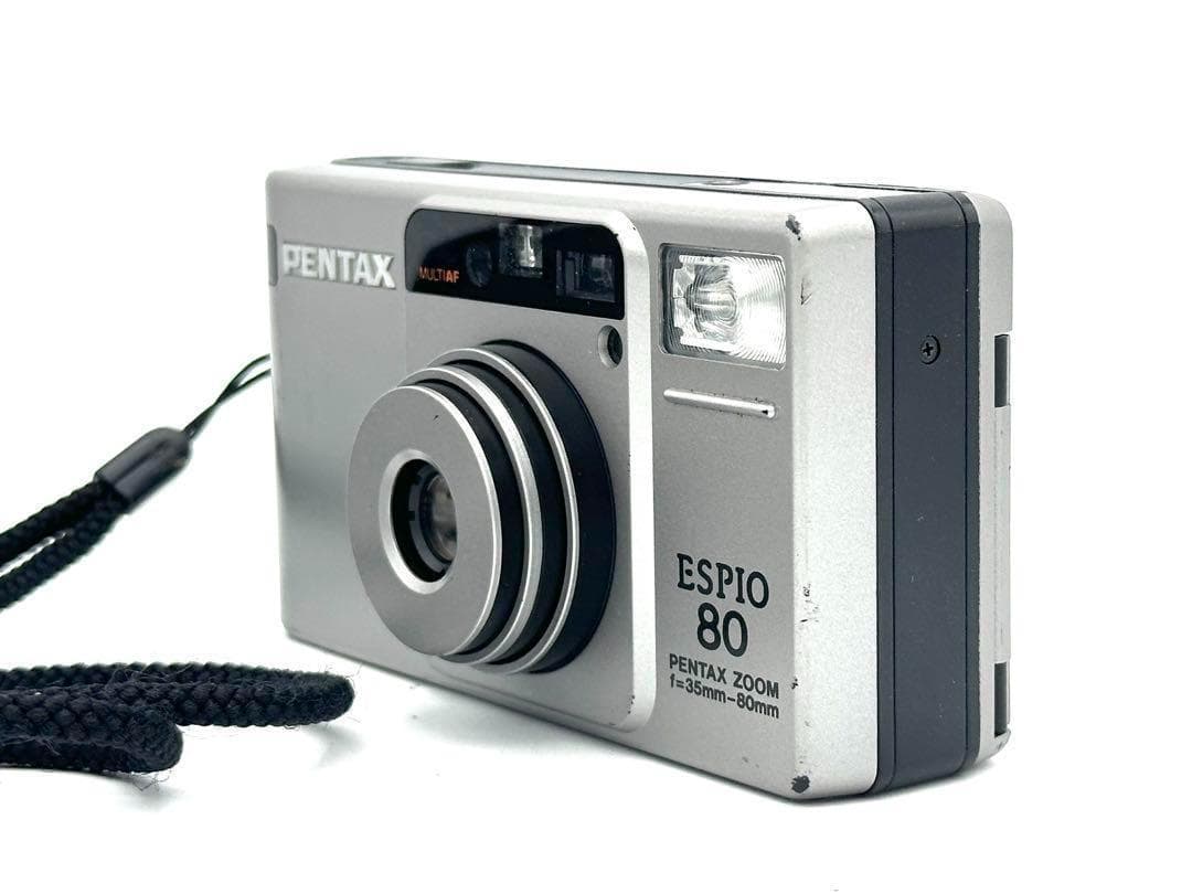 【動作確認済み】PENTAX ESPIO 80 純正ケース付き フィルムカメラ