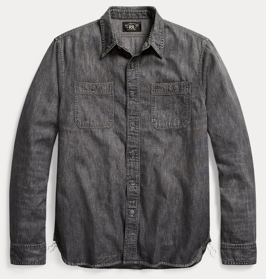 新品 RRL デニムシャツ M キムタク グランメゾン東京 パリ 木村拓哉