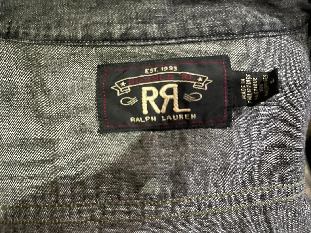 新品 RRL デニムシャツ M キムタク グランメゾン東京 パリ 木村拓哉