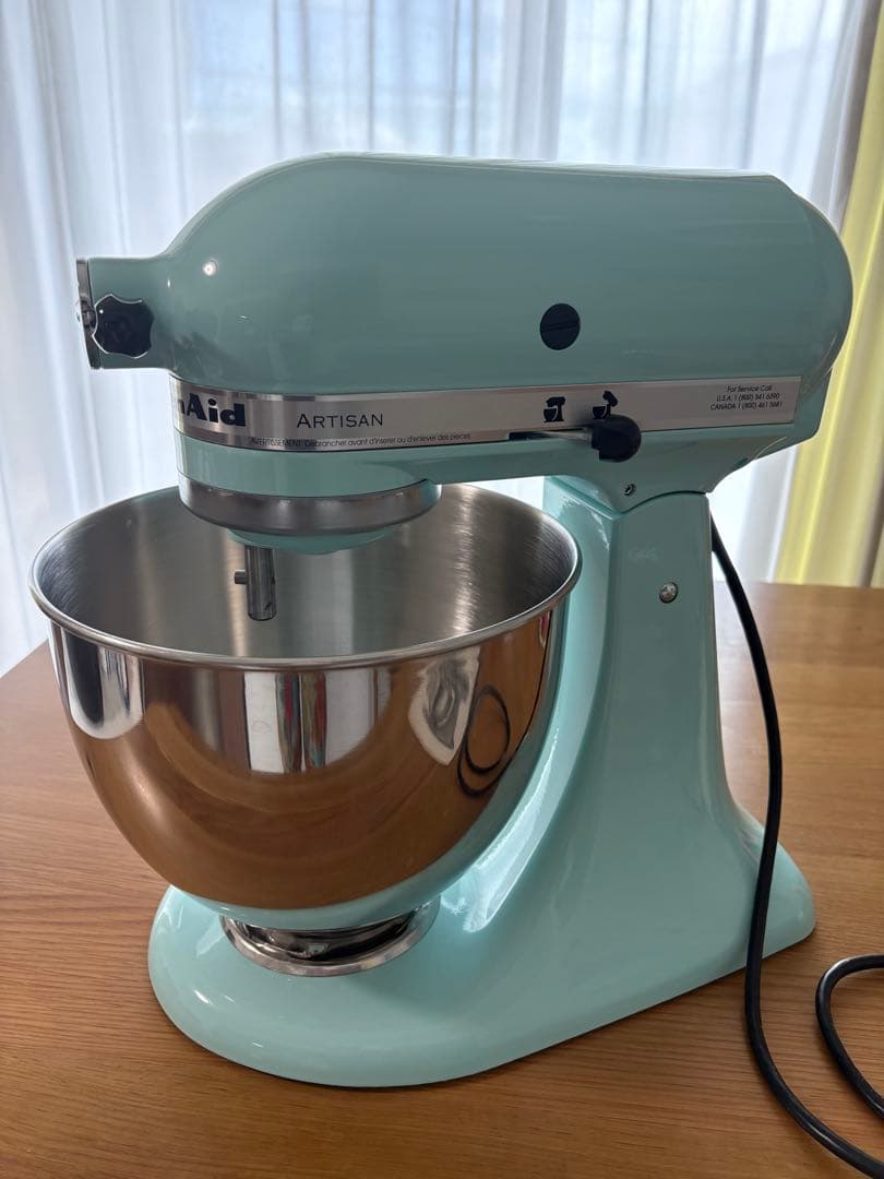 【極美品】キッチンエイド スタンドミキサー ARTISAN 4.8L 付属品完備