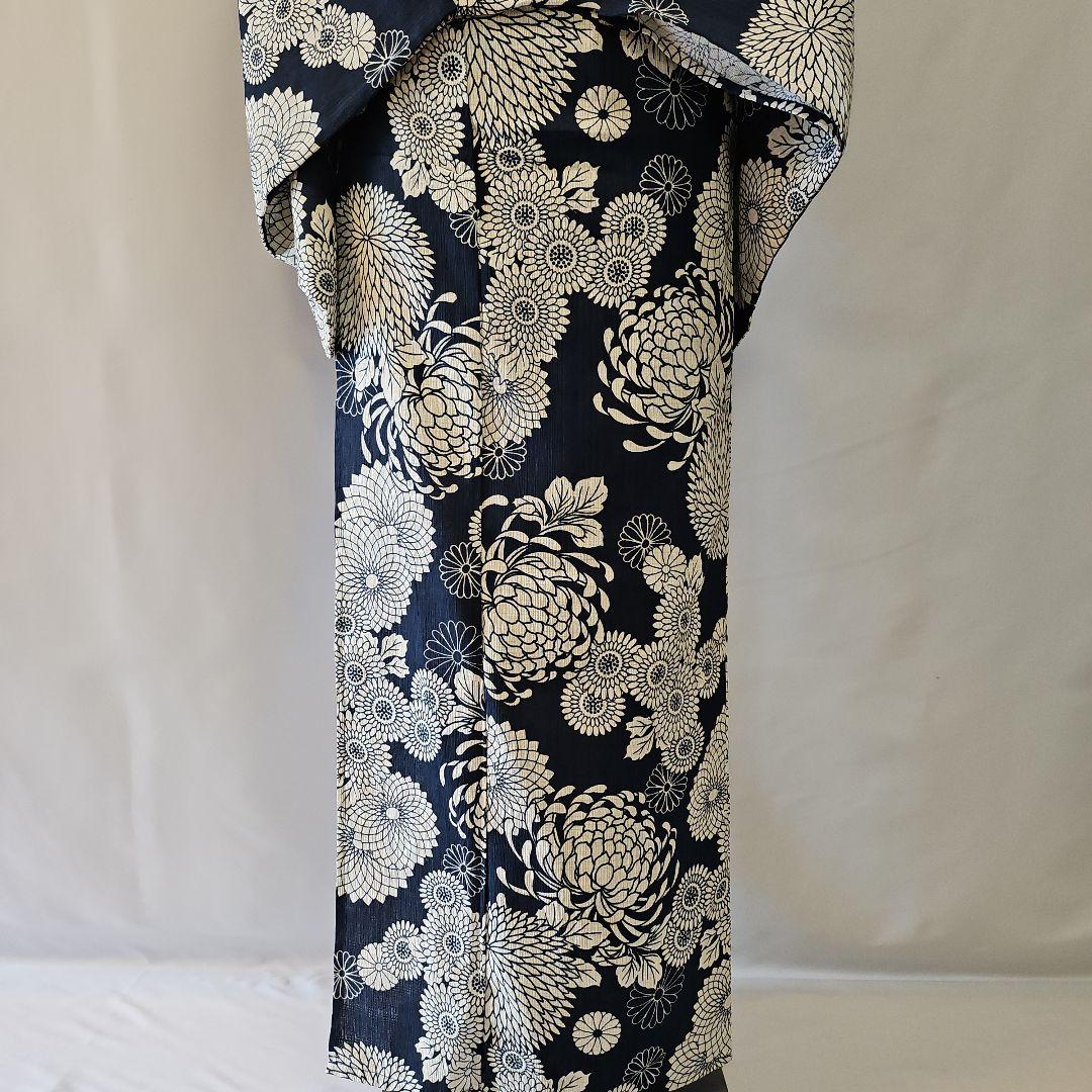 浴衣☆綿麻☆新品☆単衣☆プレタ☆夏着物☆レディース☆フリーサイズ☆夏祭り花火大会