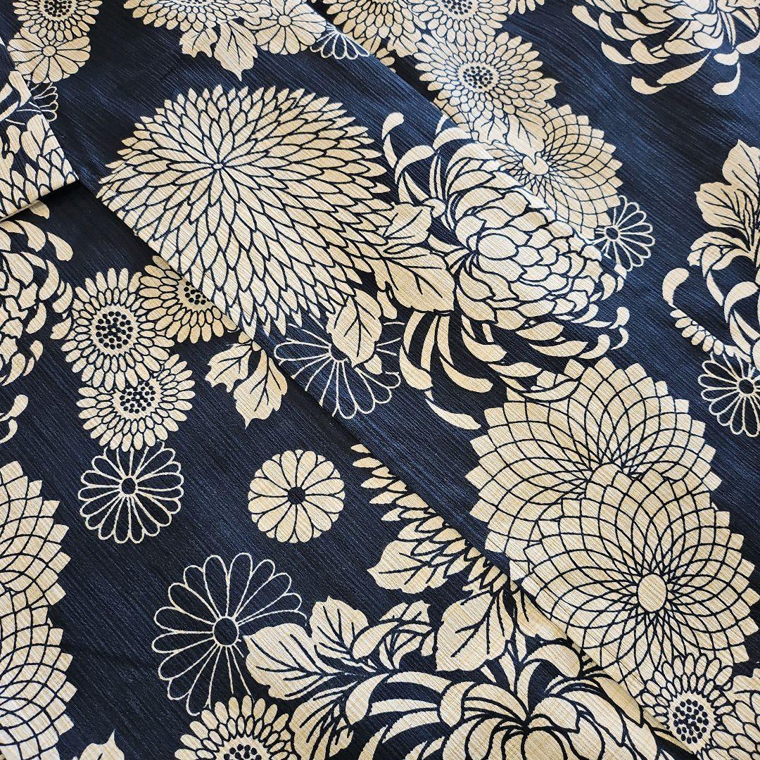 浴衣☆綿麻☆新品☆単衣☆プレタ☆夏着物☆レディース☆フリーサイズ☆夏祭り花火大会