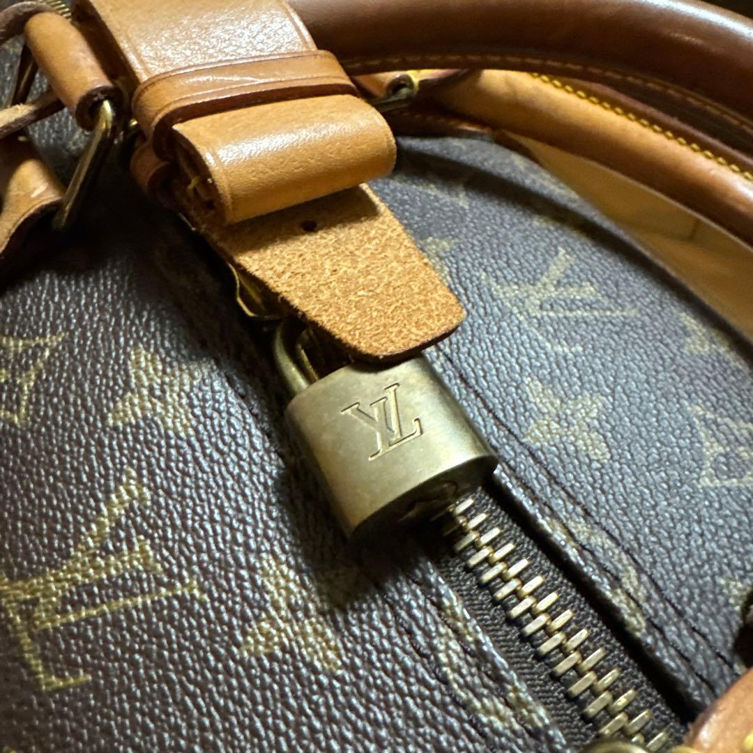 【美品】ルイヴィトン ボストンバッグ モノグラム　キーポル55 鍵付き