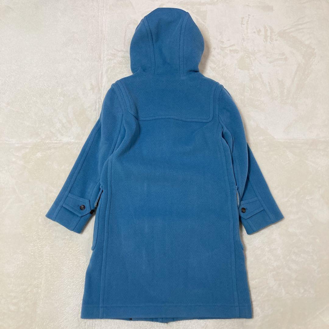 【美品】OLD ENGLAND クラシック ダッフルコート ヘリンボーン ブルー