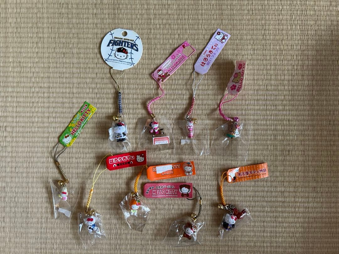 ご当地キティ ストラップ 39個セット