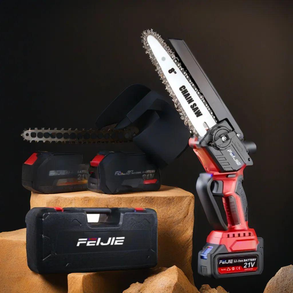 充電式8インチチェーンソー ブラシレスモーター