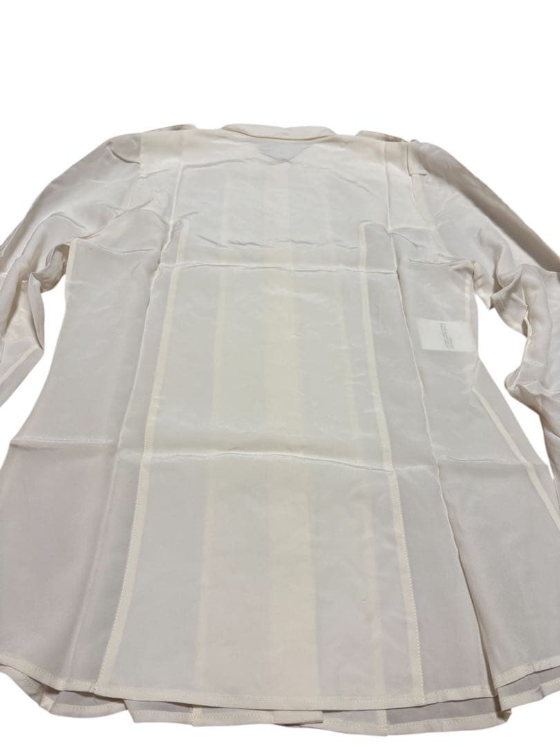 未使用品 GUCCI ブラウス 100%シルク ヴィンテージ品 42サイズ M