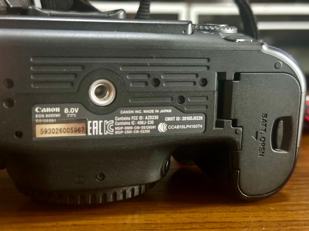 [美品] Canon EOS 80D 3本レンスセット