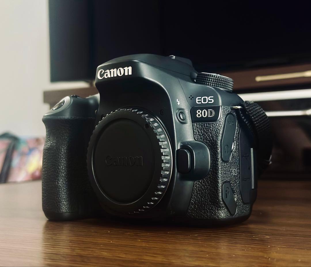 [美品] Canon EOS 80D 3本レンスセット