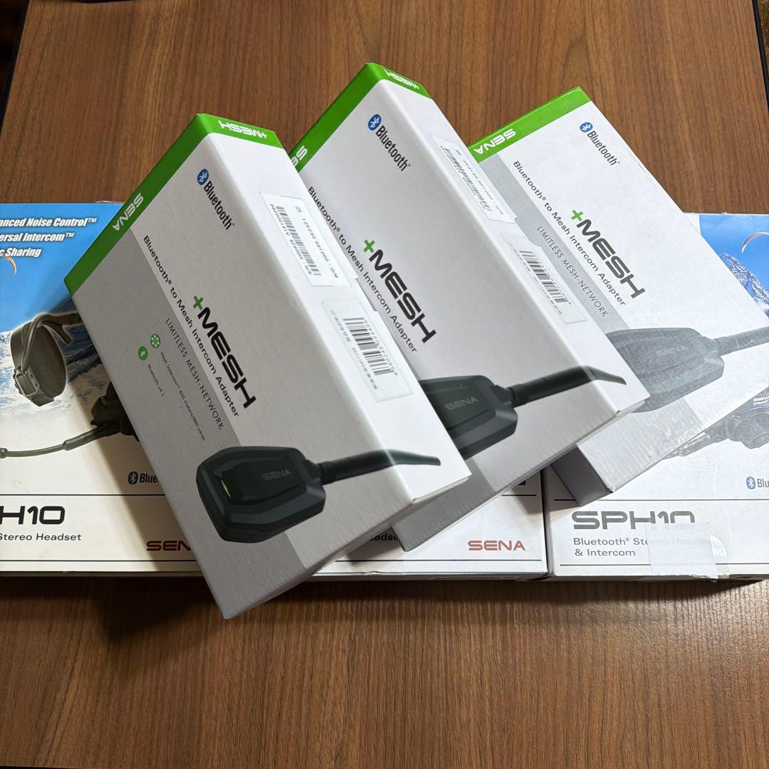 SENA SPH10 +MESH 3個セット
