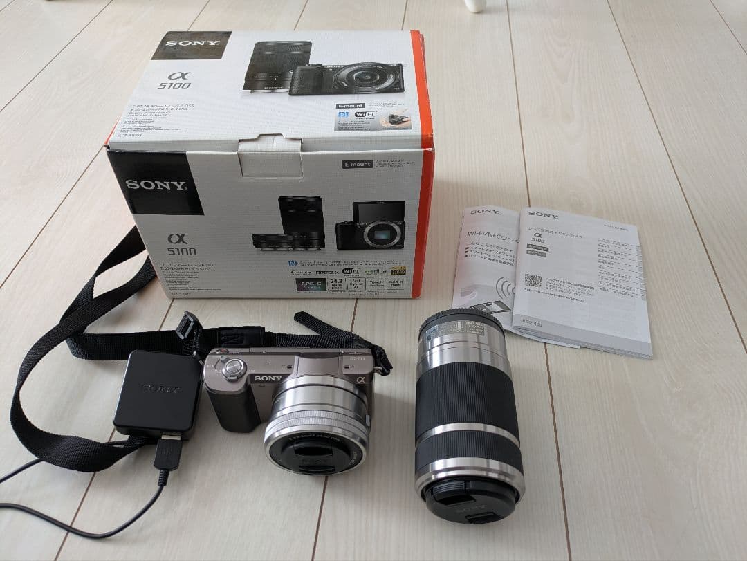 SONY α5100 ミラーレスカメラ 2本レンズ付き